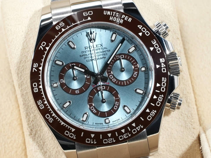 ロレックス デイトナ Ref.116506 プラチナ アイスブルー文字盤
