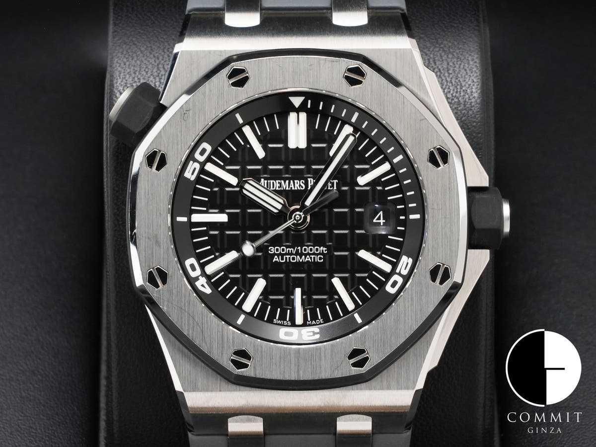 オーデマピゲ ロイヤルオーク オフショア ダイバー Ref.15710ST.OO.A002CA.01 ステンレススチール ブラック文字盤
