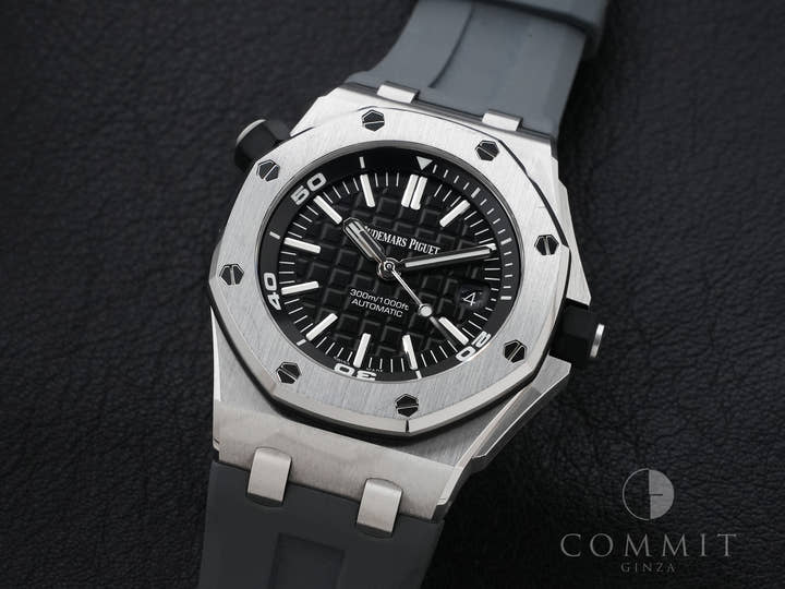 オーデマピゲ ロイヤルオーク オフショア ダイバー Ref.15710ST.OO.A002CA.01 ステンレススチール ブラック文字盤