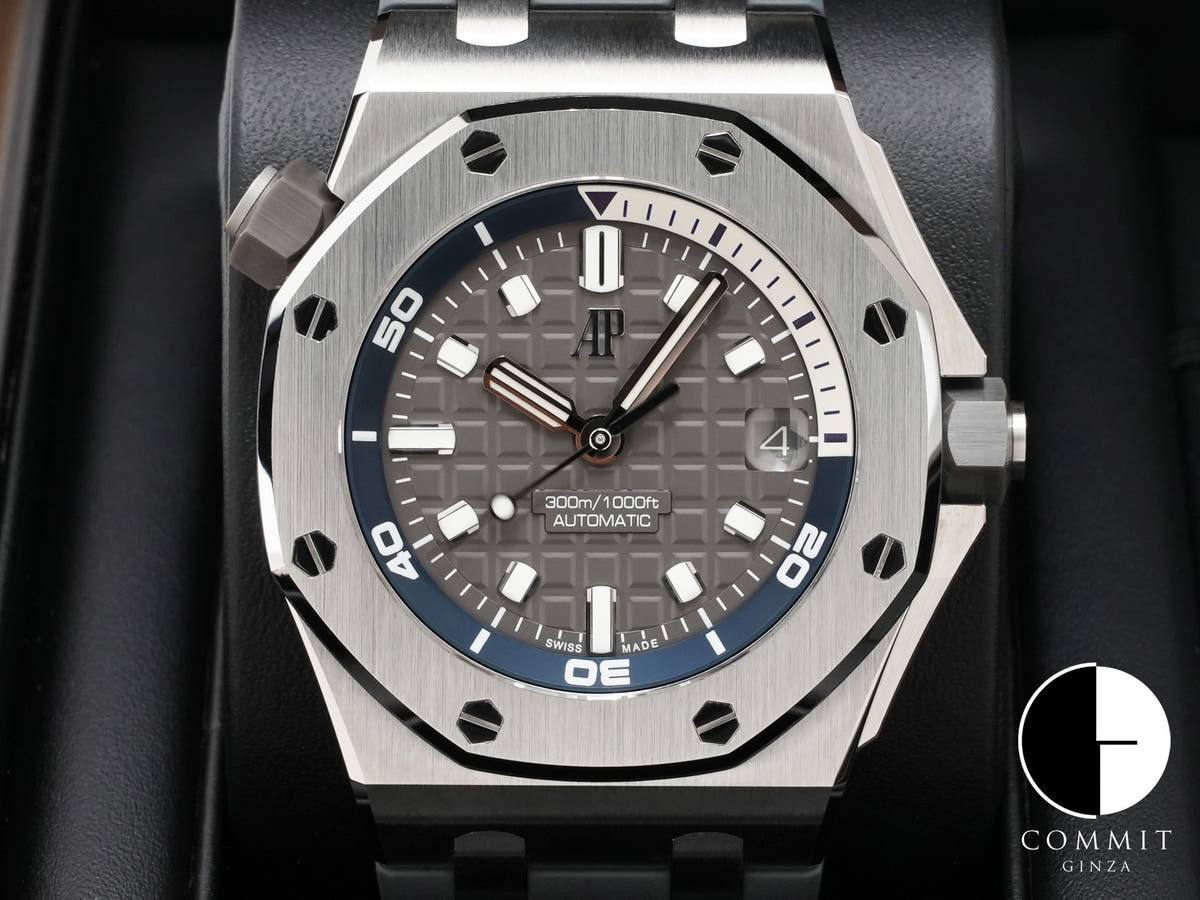 オーデマピゲ ロイヤルオーク オフショア ダイバー Ref.15720ST.OO.A009CA.01 ステンレススチール グレー文字盤