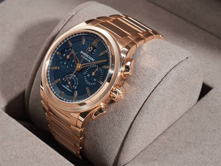 Parmigiani Fleurier Tondagraph GT Automatic Ref.PFC903-1500340-B00782 Blue Dial Used 2vdamunw