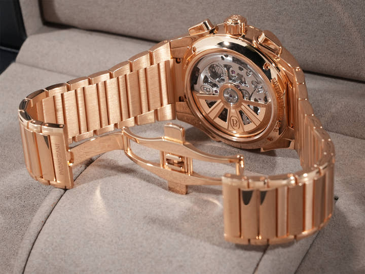 Parmigiani Fleurier Tondagraph GT Automatic Ref.PFC903-1500340-B00782 Blue Dial Used 2vdamunw