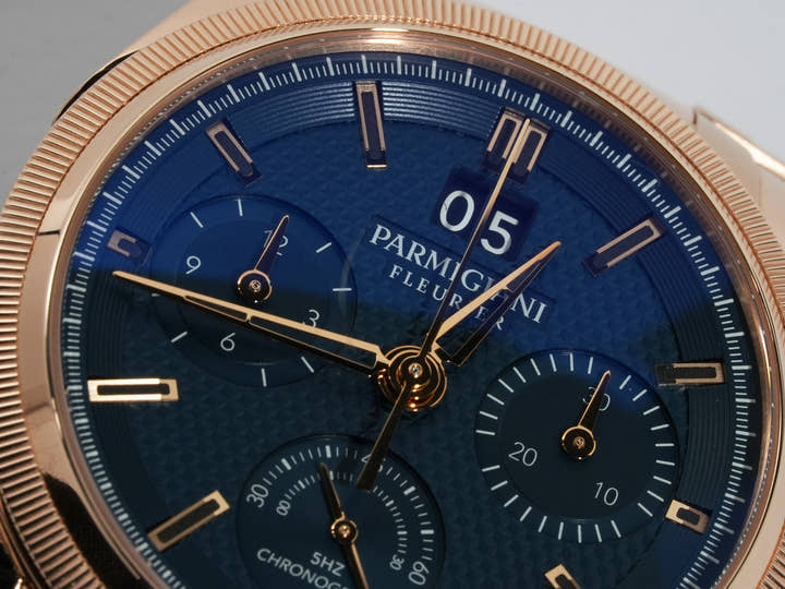 Parmigiani Fleurier Tondagraph GT Automatic Ref.PFC903-1500340-B00782 Blue Dial Used 2vdamunw