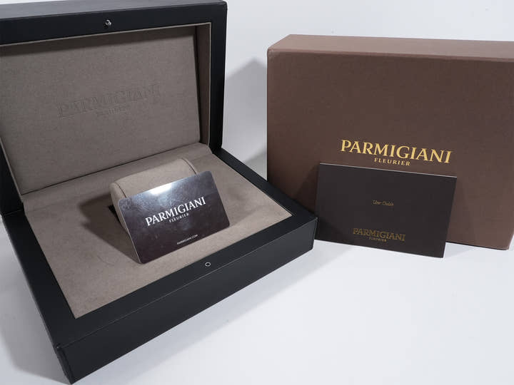 Parmigiani Fleurier Tondagraph GT Automatic Ref.PFC903-1500340-B00782 Blue Dial Used 2vdamunw