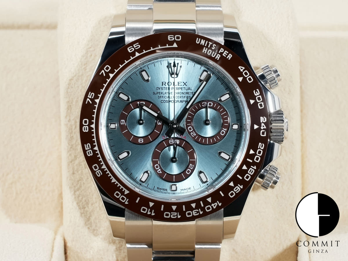 ロレックス デイトナ Ref.116506 プラチナ アイスブルー文字盤