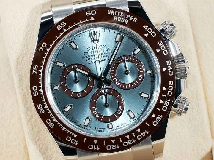 ロレックス デイトナ Ref.116506 プラチナ アイスブルー文字盤