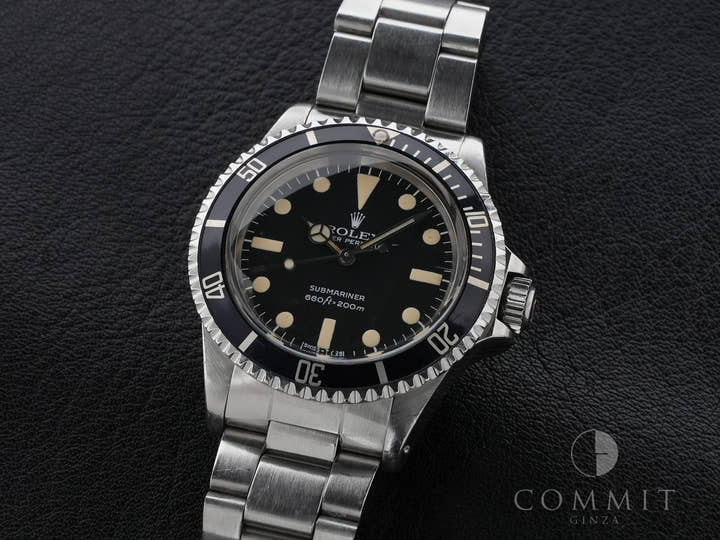 Rolex Submariner Ref. 5513 Stainless Steel Black Dial