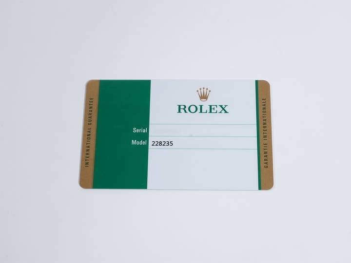 ロレックス デイデイト40 Ref.228235A エバーローズゴールド サンダストx10Pダイヤ文字盤