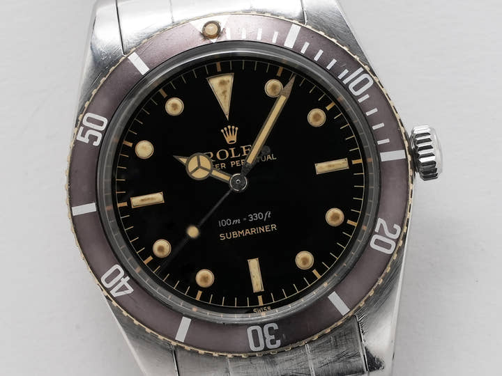 ロレックス サブマリーナー Ref.5508 ステンレススチール ブラック文字盤