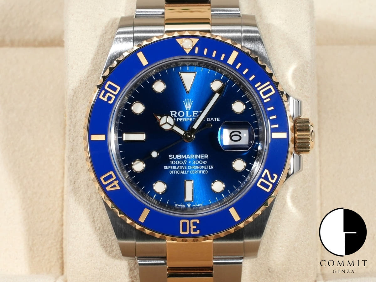 Rolex Submariner Date Ref. 126613LB Stainless Steel/Yellow Gold Blue Dial