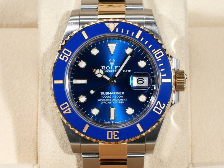 Rolex Submariner Date Ref. 126613LB Stainless Steel/Yellow Gold Blue Dial