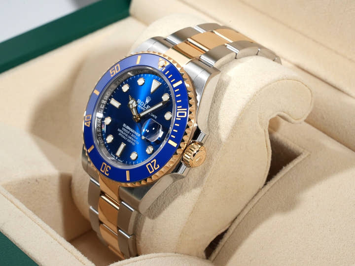 Rolex Submariner Date Ref. 126613LB Stainless Steel/Yellow Gold Blue Dial