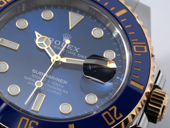 Rolex Submariner Date Ref. 126613LB Stainless Steel/Yellow Gold Blue Dial