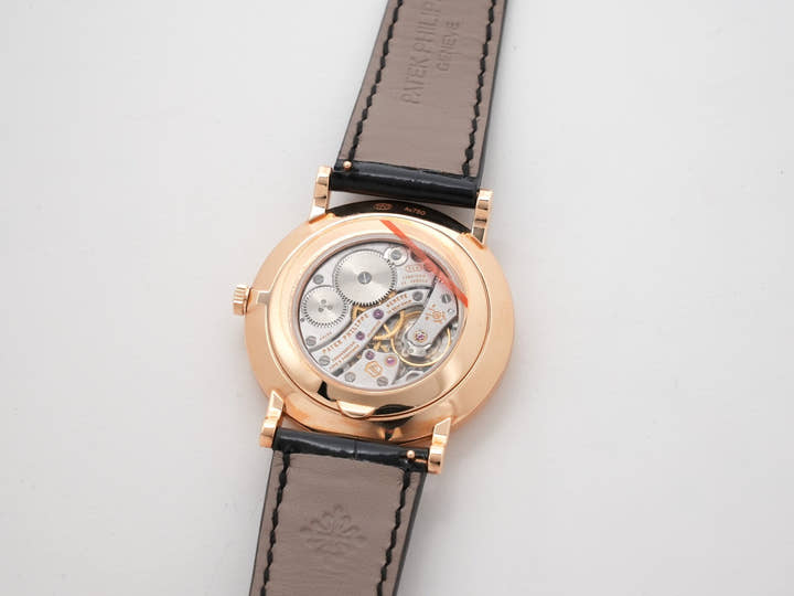 パテックフィリップ カラトラバ Ref.5116R-001 ローズゴールド エナメル文字盤
