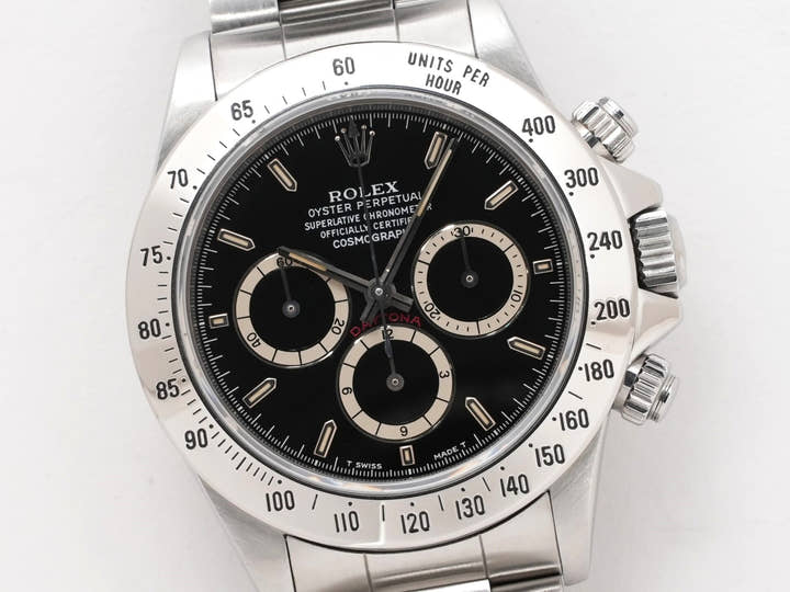 ロレックス デイトナ エルプリメロ Ref.16520 ステンレススチール ブラック文字盤