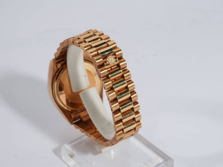 ロレックス デイデイト36 Ref.18038 イエローゴールド オニキス文字盤