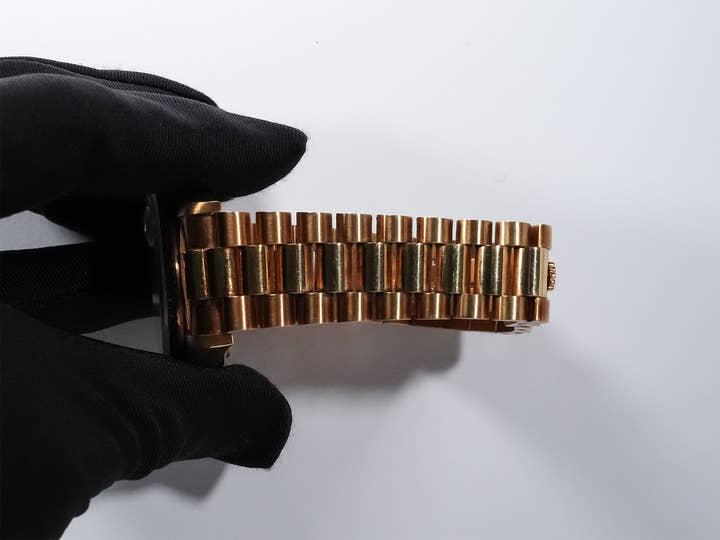 ロレックス デイデイト36 Ref.18038 イエローゴールド オニキス文字盤