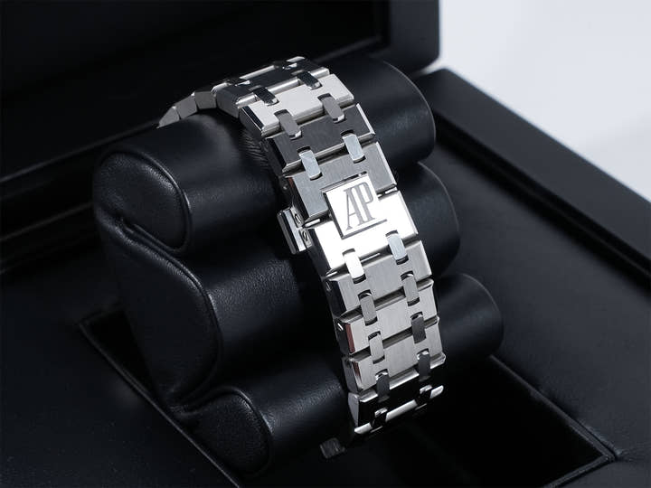 オーデマピゲ ロイヤルオーク ダブル バランスホイール オープンワーク Ref.15407ST.OO.1220ST.01 ステンレススチール スケルトン文字盤