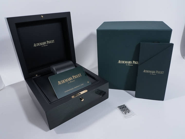 オーデマピゲ ロイヤルオーク ダブル バランスホイール オープンワーク Ref.15407ST.OO.1220ST.01 ステンレススチール スケルトン文字盤