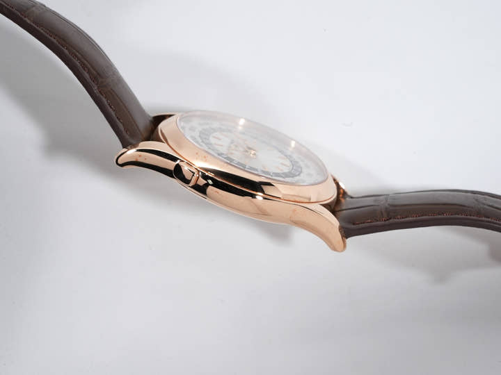 パテックフィリップ コンプリケーション ワールドタイム Ref.5130R-018 ローズゴールド シルバー文字盤