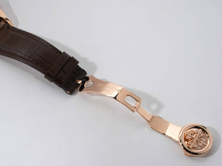 パテックフィリップ コンプリケーション ワールドタイム Ref.5130R-018 ローズゴールド シルバー文字盤