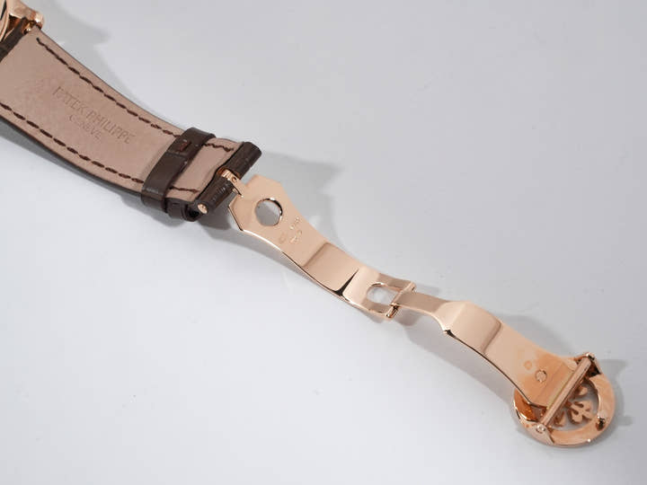 パテックフィリップ コンプリケーション ワールドタイム Ref.5130R-018 ローズゴールド シルバー文字盤