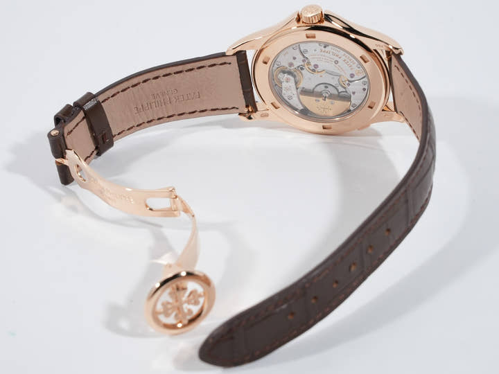 パテックフィリップ コンプリケーション ワールドタイム Ref.5130R-018 ローズゴールド シルバー文字盤