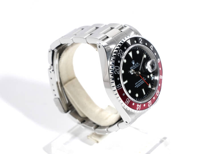 ロレックス GMTマスターII Ref.16710 ステンレススチール ブラック文字盤 オイスターブレスレット