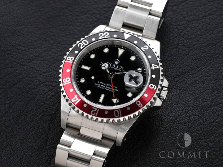 ロレックス GMTマスターII Ref.16710 ステンレススチール ブラック文字盤 オイスターブレスレット