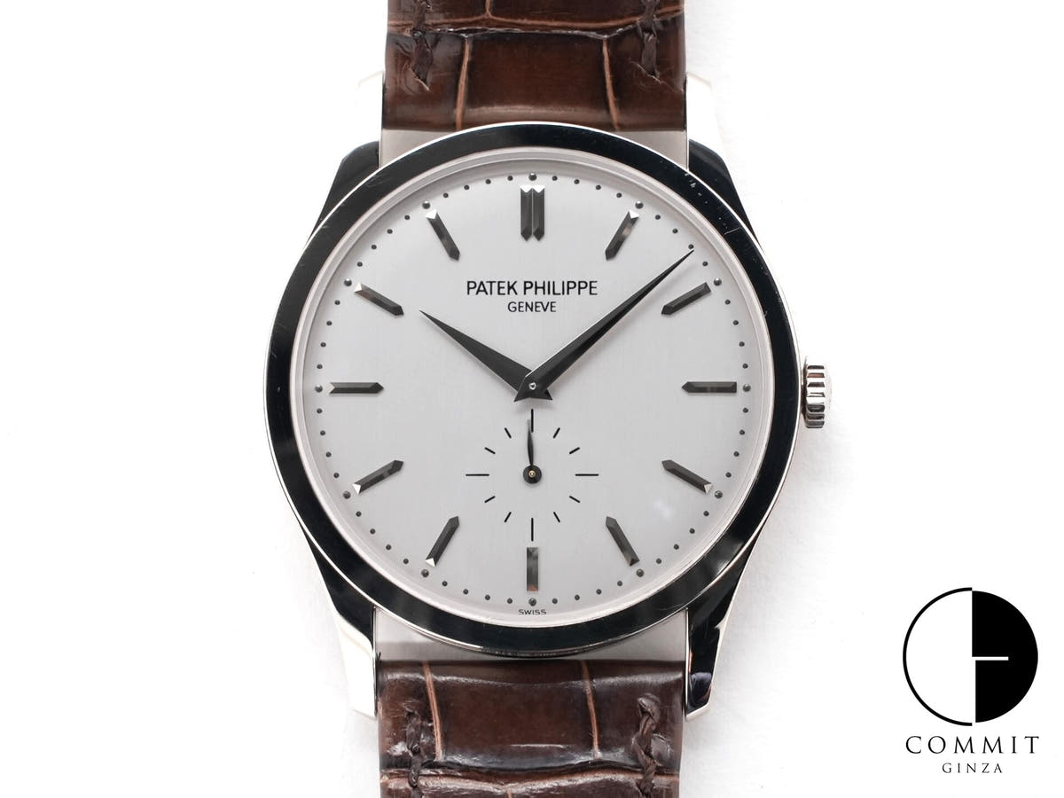 Patek Philippe Calatrava Ref. 5196G-001 White Gold Silver Dial