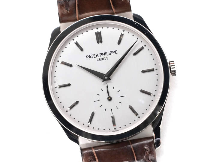 Patek Philippe Calatrava Ref. 5196G-001 White Gold Silver Dial