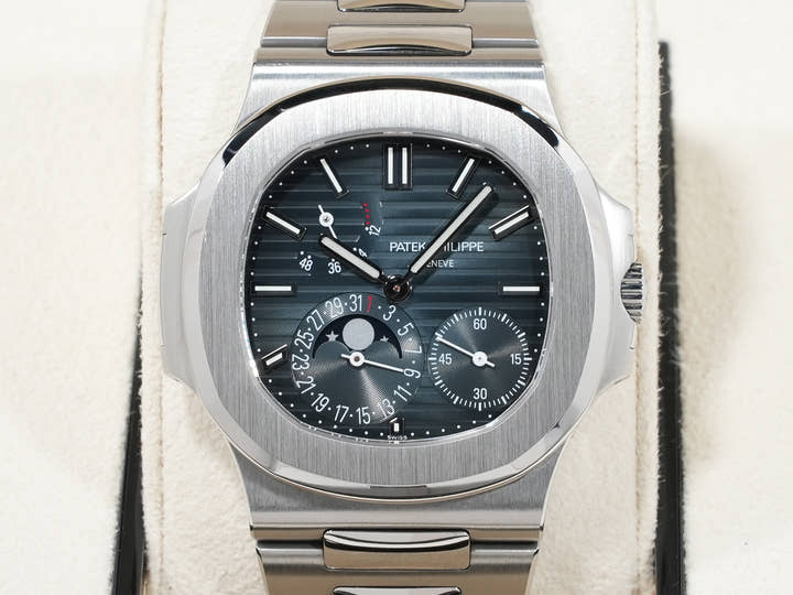 パテックフィリップ ノーチラス プチコンプリケーション Ref.5712/1A-001 ステンレススチール ブルー文字盤