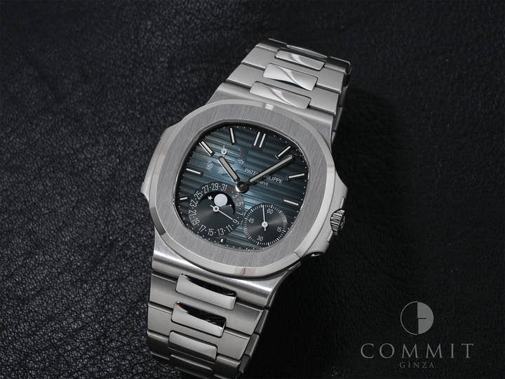 パテックフィリップ ノーチラス プチコンプリケーション Ref.5712/1A-001 ステンレススチール ブルー文字盤