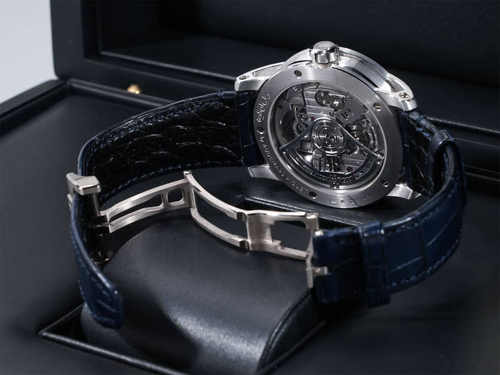 オーデマピゲ CODE 11.59 バイ オーデマ ピゲ フライング トゥールビヨン Ref.26396BC.OO.D321CR.01 ホワイトゴールド ブルーアヴェンチュリンエナメル文字盤