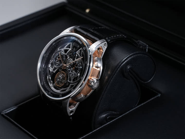 オーデマピゲ CODE 11.59 バイ オーデマ ピゲ Ref.26399CR.OO.D002CR.01 ホワイトゴールド/ピンクゴールド オープンワーク文字盤