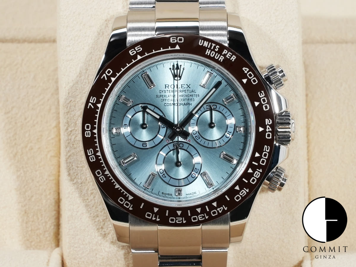 ロレックス デイトナ Ref.116506A プラチナ アイスブルー文字盤