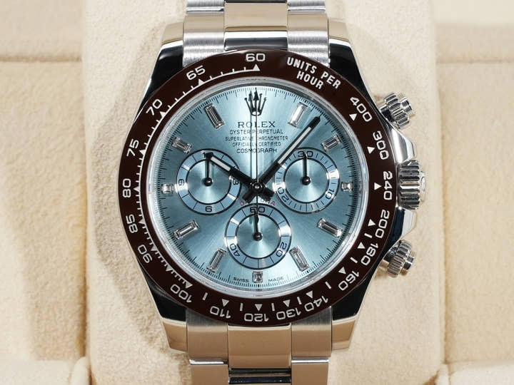 ロレックス デイトナ Ref.116506A プラチナ アイスブルー文字盤