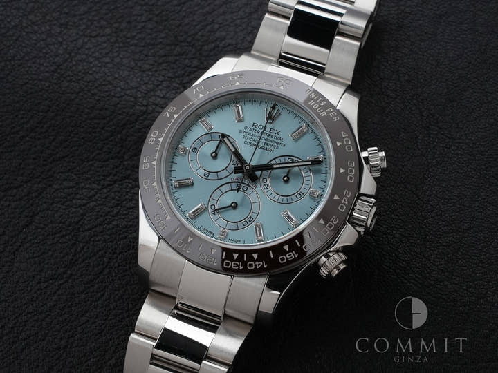 ロレックス デイトナ Ref.116506A プラチナ アイスブルー文字盤