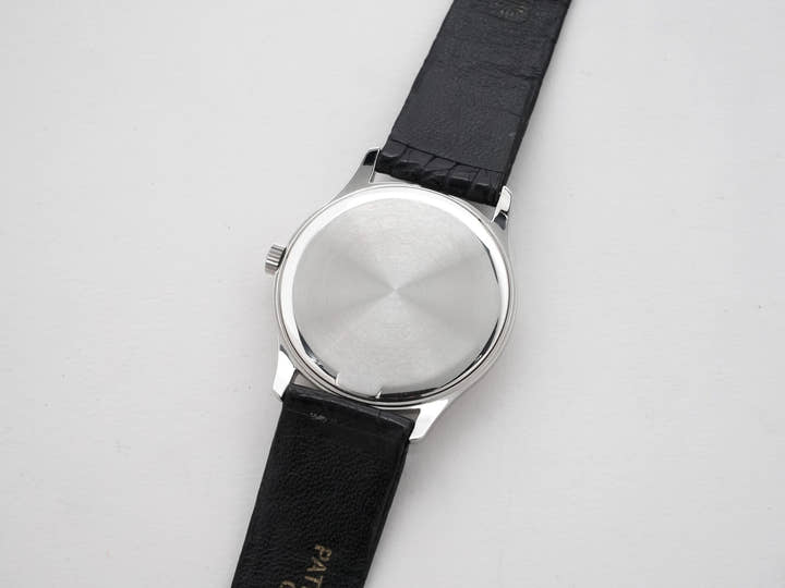 パテックフィリップ カラトラバ Ref.3923A ステンレススチール シルバー文字盤