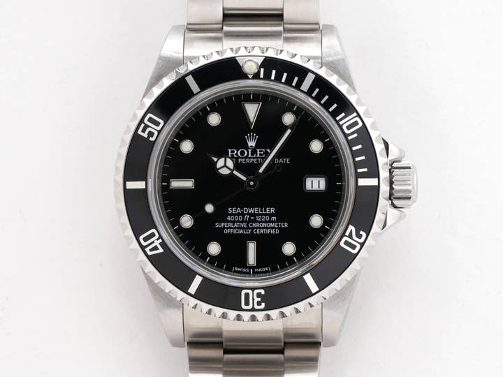 ロレックス シードゥエラー Ref.16600 ステンレススチール ブラック文字盤