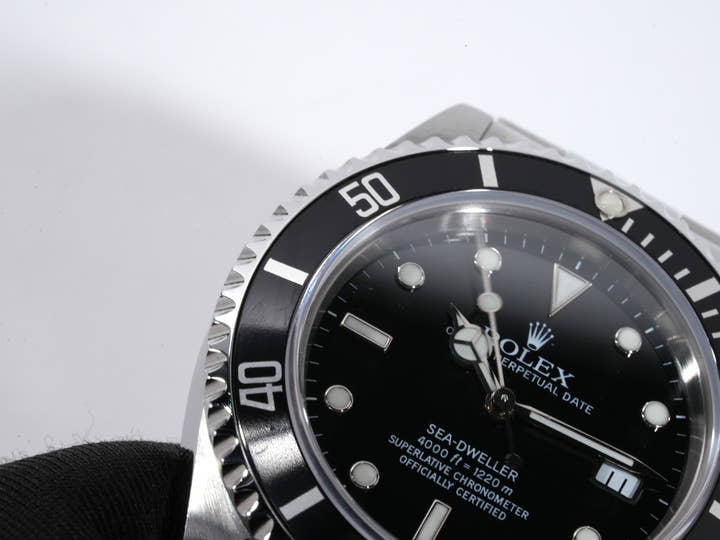 ロレックス シードゥエラー Ref.16600 ステンレススチール ブラック文字盤