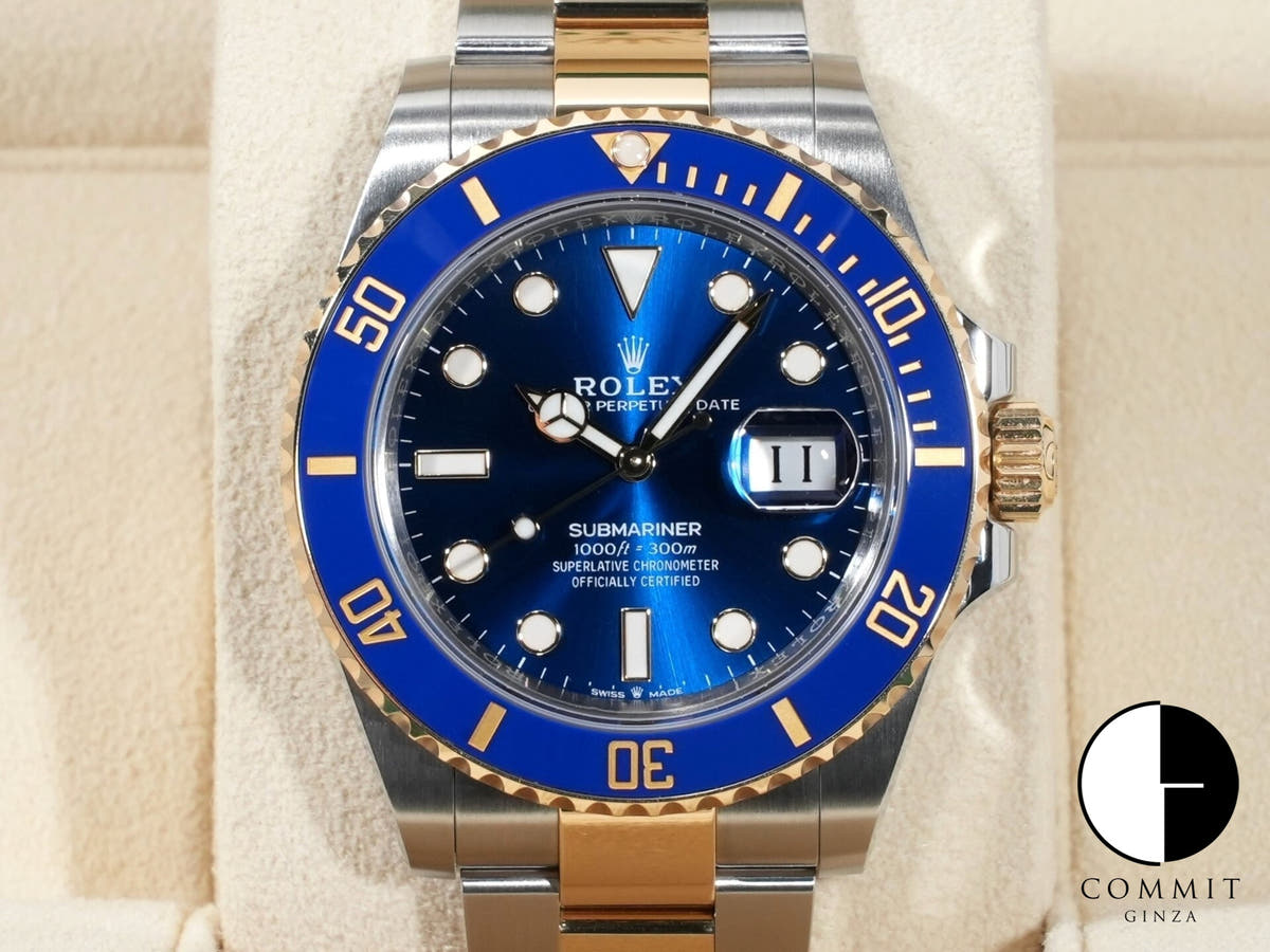 Rolex Submariner Date Ref. 126613LB Stainless Steel/Yellow Gold Blue Dial