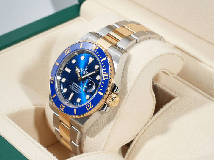 Rolex Submariner Date Ref. 126613LB Stainless Steel/Yellow Gold Blue Dial