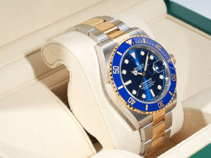 Rolex Submariner Date Ref. 126613LB Stainless Steel/Yellow Gold Blue Dial