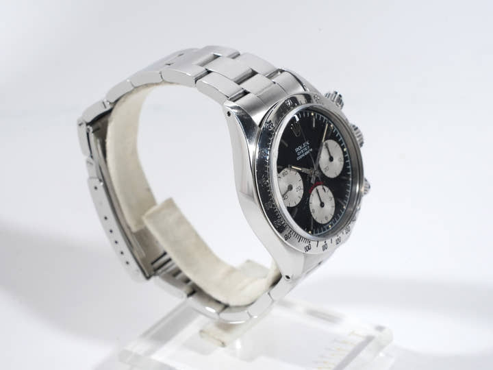 ロレックス デイトナ Ref.6265 ステンレススチール ブラック文字盤