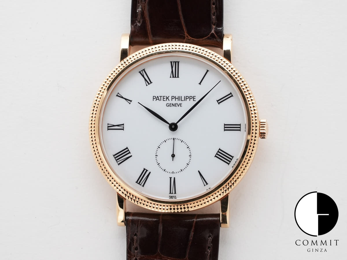 パテックフィリップ カラトラバ Ref.5119R-001 ローズゴールド ホワイト文字盤