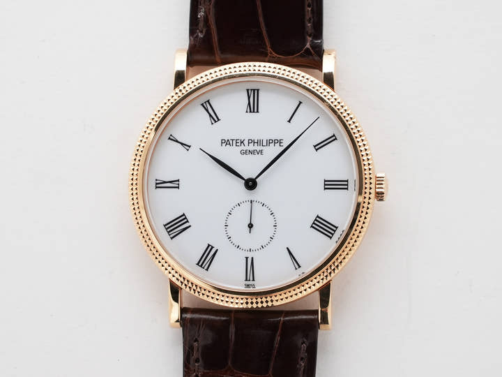 パテックフィリップ カラトラバ Ref.5119R-001 ローズゴールド ホワイト文字盤