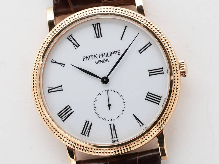 パテックフィリップ カラトラバ Ref.5119R-001 ローズゴールド ホワイト文字盤