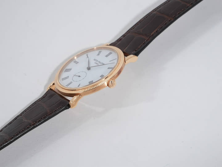 パテックフィリップ カラトラバ Ref.5119R-001 ローズゴールド ホワイト文字盤