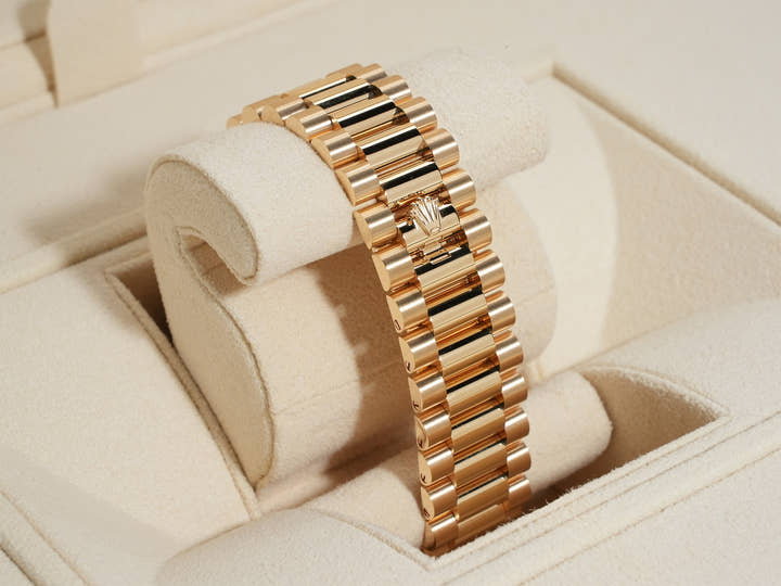 ロレックス デイデイト40 Ref.228348RBR イエローゴールド オニキス文字盤